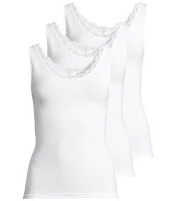 Nina from C. 3 pack Body & Soul - onderhemd white Hot