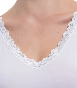 Nina from C. 2 pack Cosy - onderhemd white Sale