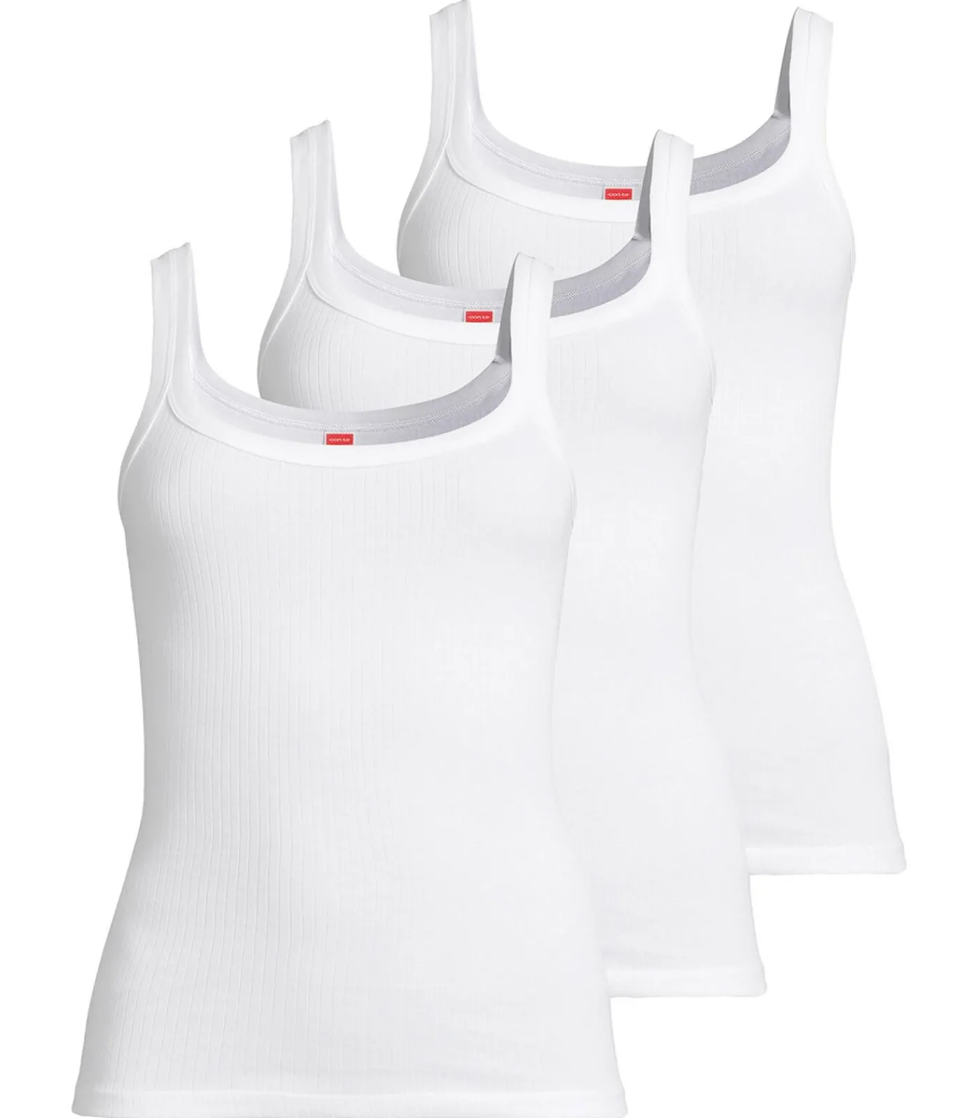 Conta 3 pack Feinripp - onderhemd white Sale