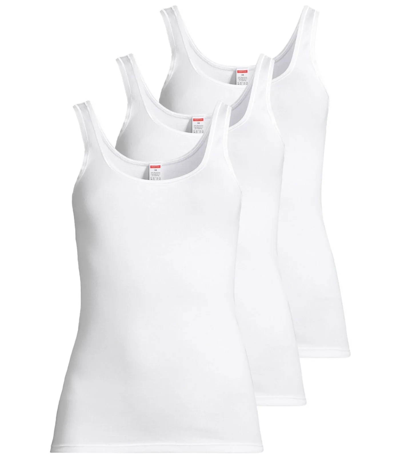 Conta 3 pack Feinripp - onderhemd white Clearance