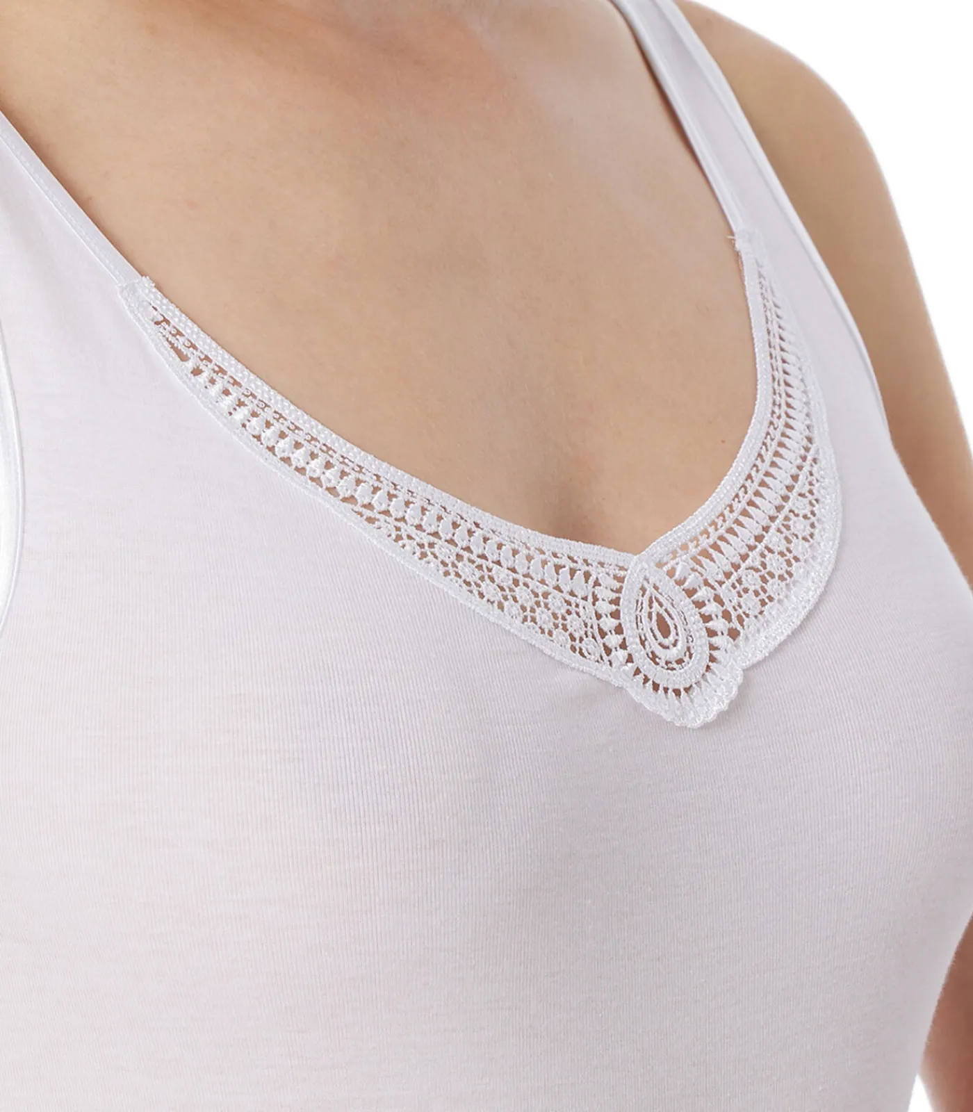 SCHIESSER 3 pack Hemdchenkonzept - onderhemd white Best