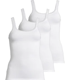 Conta 3 pack Modal - onderhemd white New