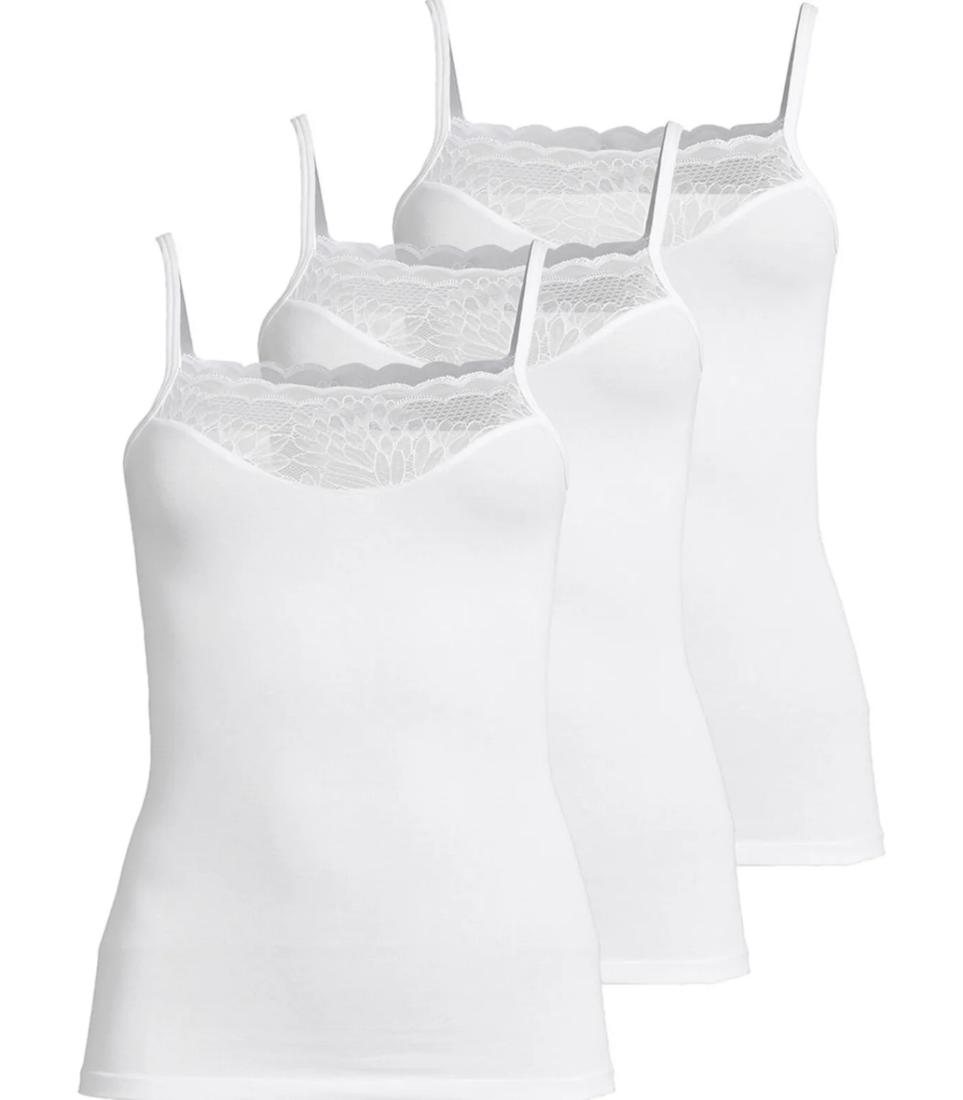 Conta 3 pack Modal - spaghettitop white Discount