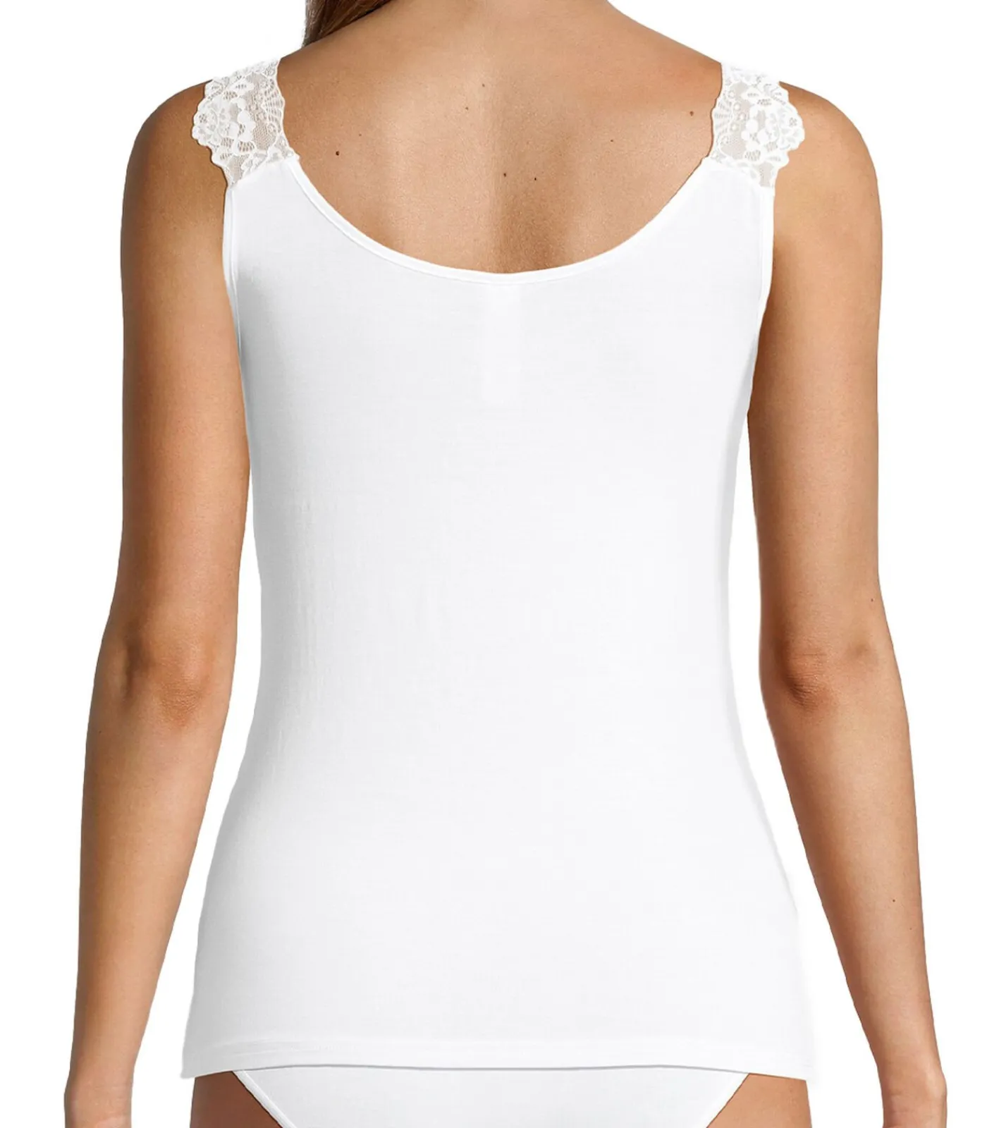 Nina from C. 3 pack Romance - onderhemd white New
