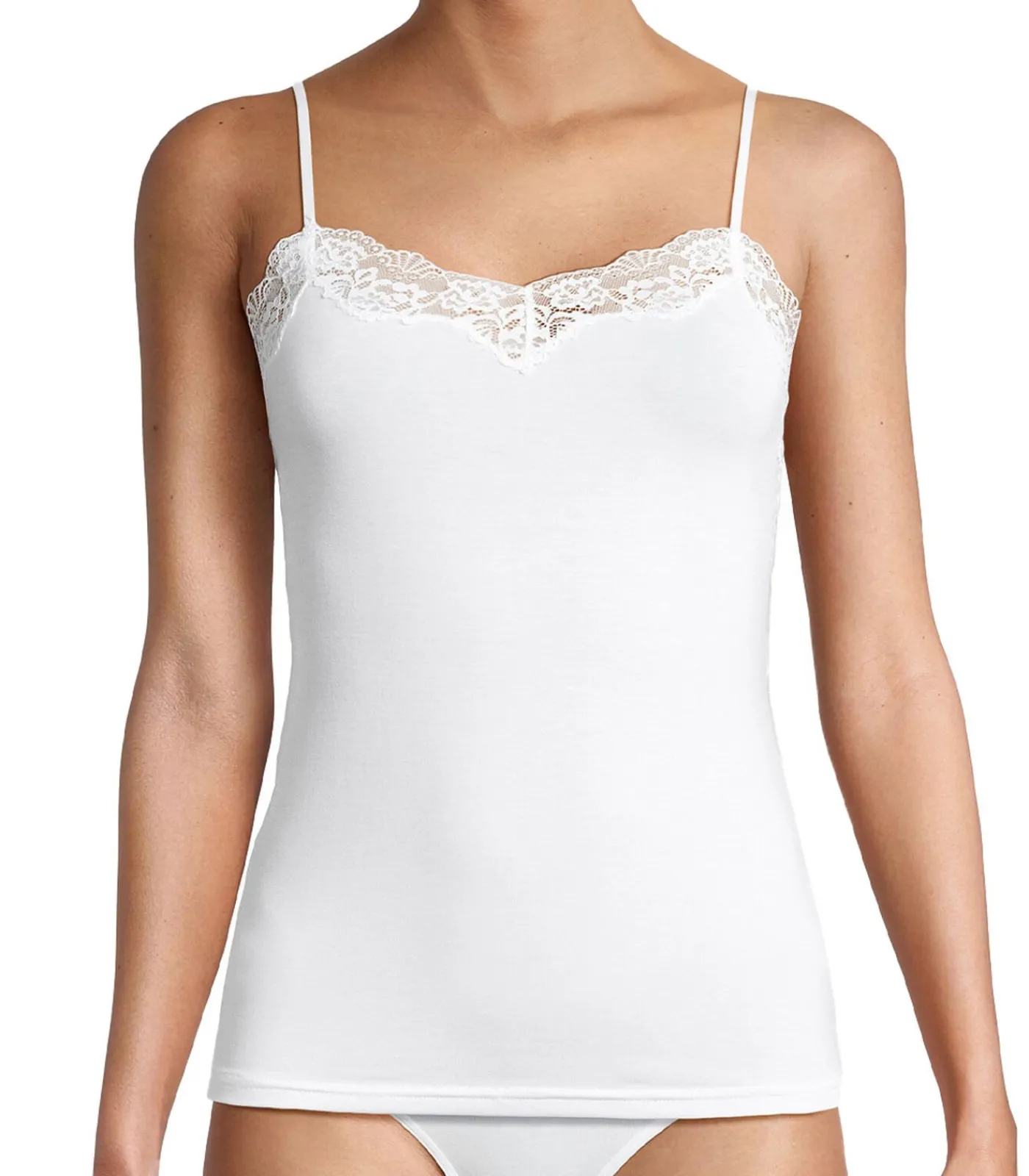 Nina from C. 3 pack Romance - spaghettitop white Discount