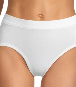 ESGE 5 pack Basic - à fines côtes - hipster slip white Best
