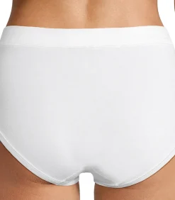 ESGE 5 pack Basic - à fines côtes - hipster slip white Best