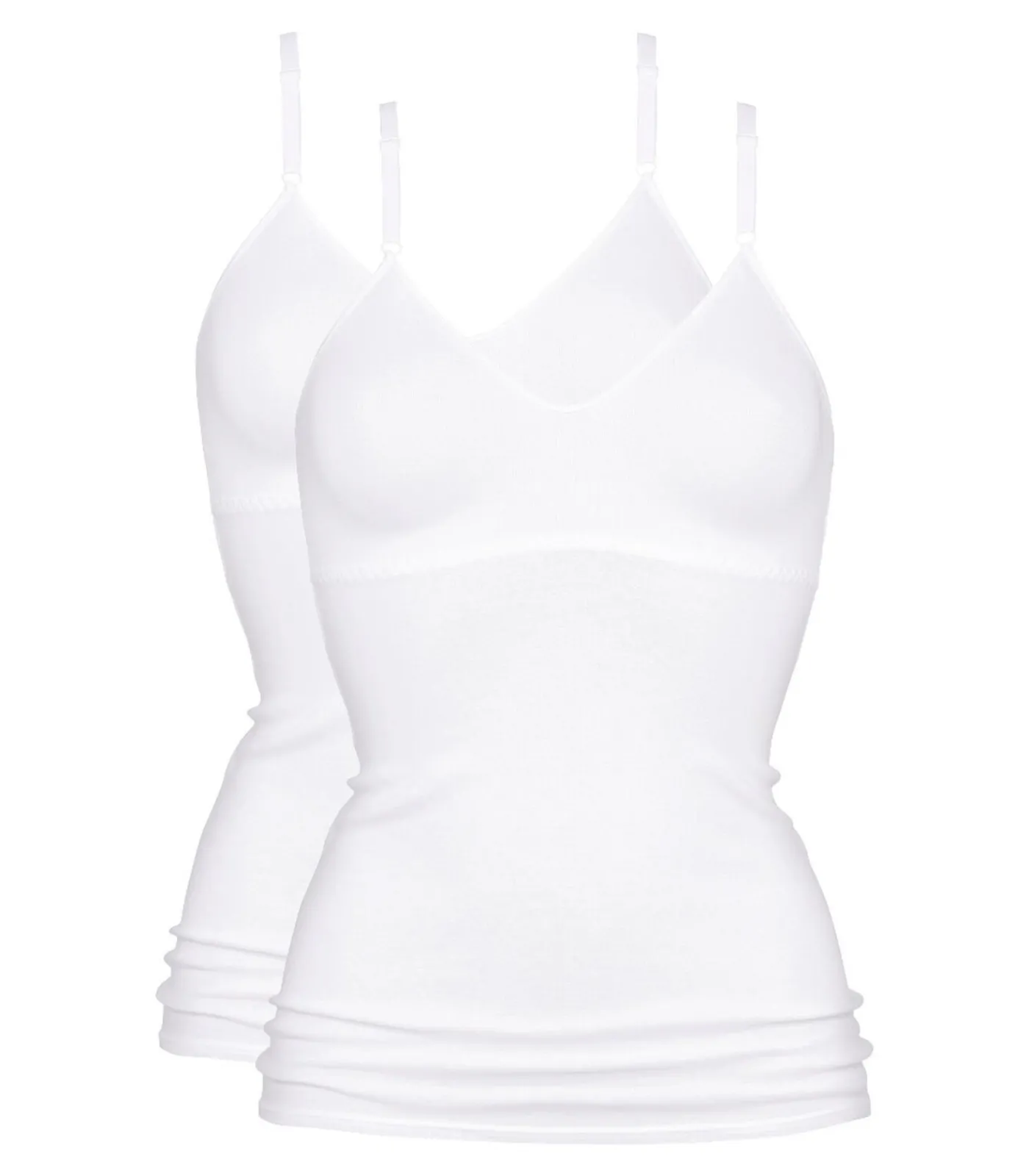 Mey 2 pack Noblesse - bh hemdje white New