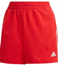 Adidas 3 STRIPES - Korte Broek - Rood red Clearance