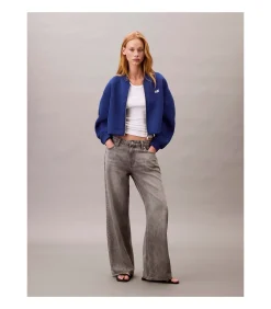 Calvin Klein Jeans A- Oversized Scuba Z blue Discount