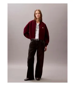Calvin Klein Jeans A- Oversized Scuba Z red New