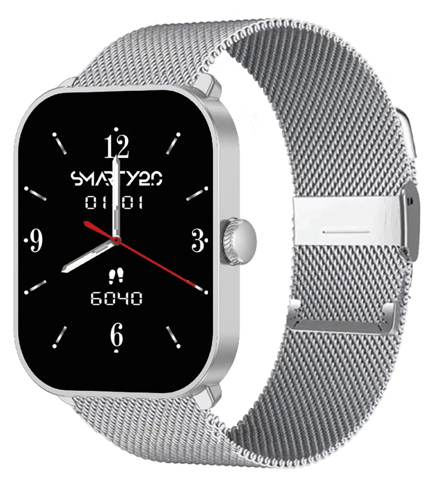 SMARTY 2.0 Aangesloten horloge - Super Amoled silver New