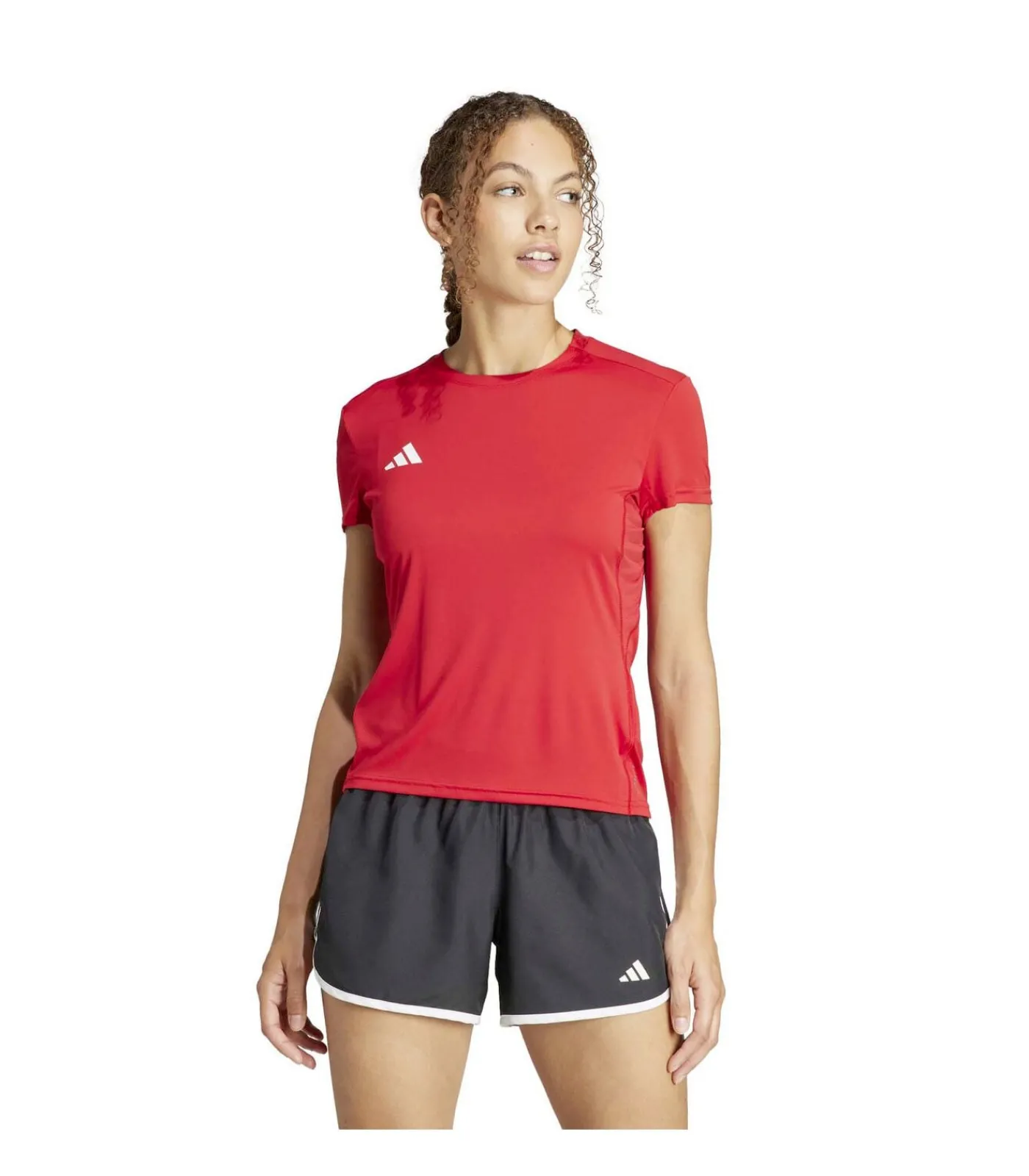 Adidas Sportswear Adizero E Tee red New