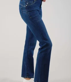 Deeluxe ALICIA - Alicia flare jeans voor dames blue Discount