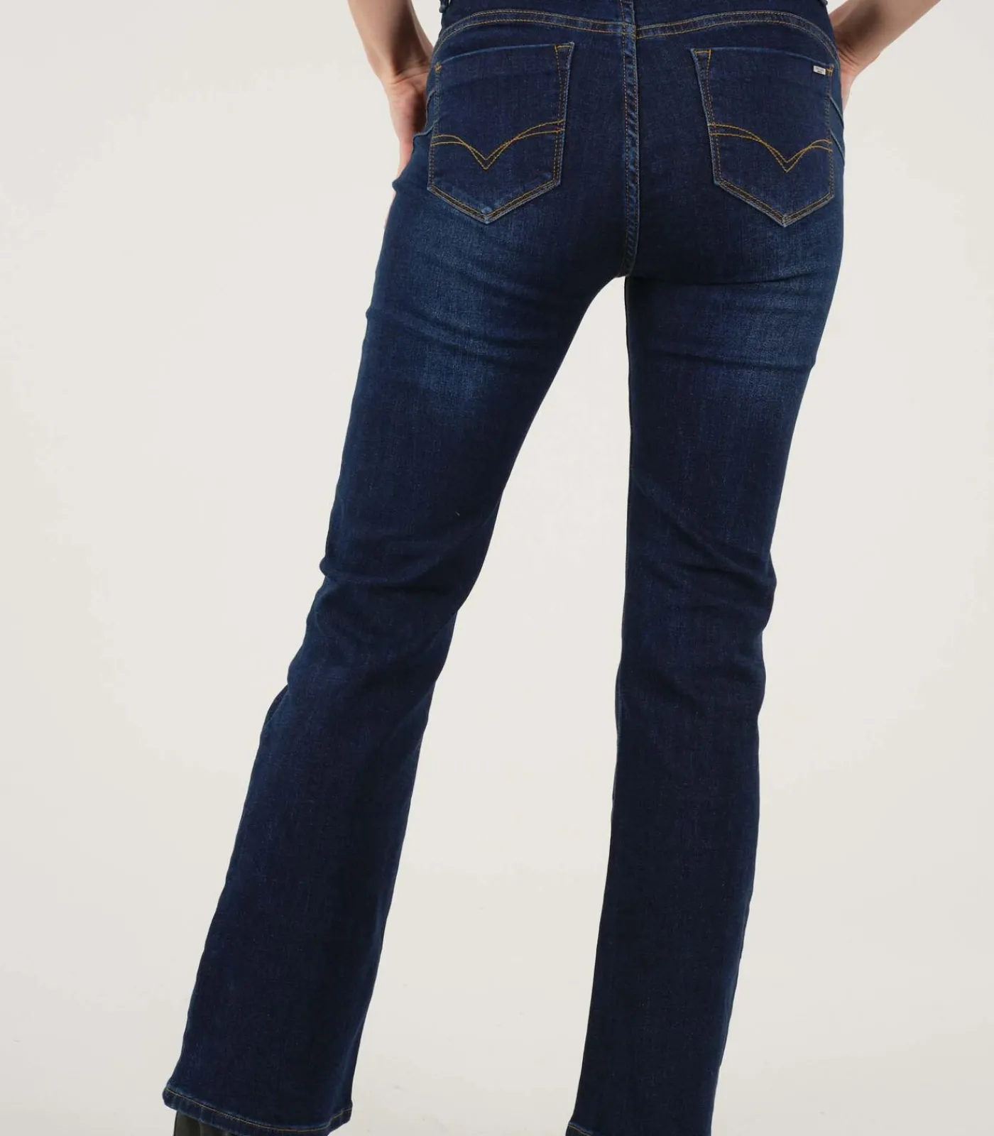 Deeluxe ALICIA - Flare jeans blue Online