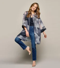 Mart Visser Aliva Demi Couture Jas Navy / Wit navyBlue/white