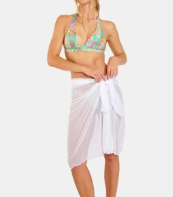 Banana Moon ange sarong in witte voile BIG UNI white Discount