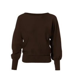 Mart Visser Angelina Trui Donkerbruin darkBrown Hot
