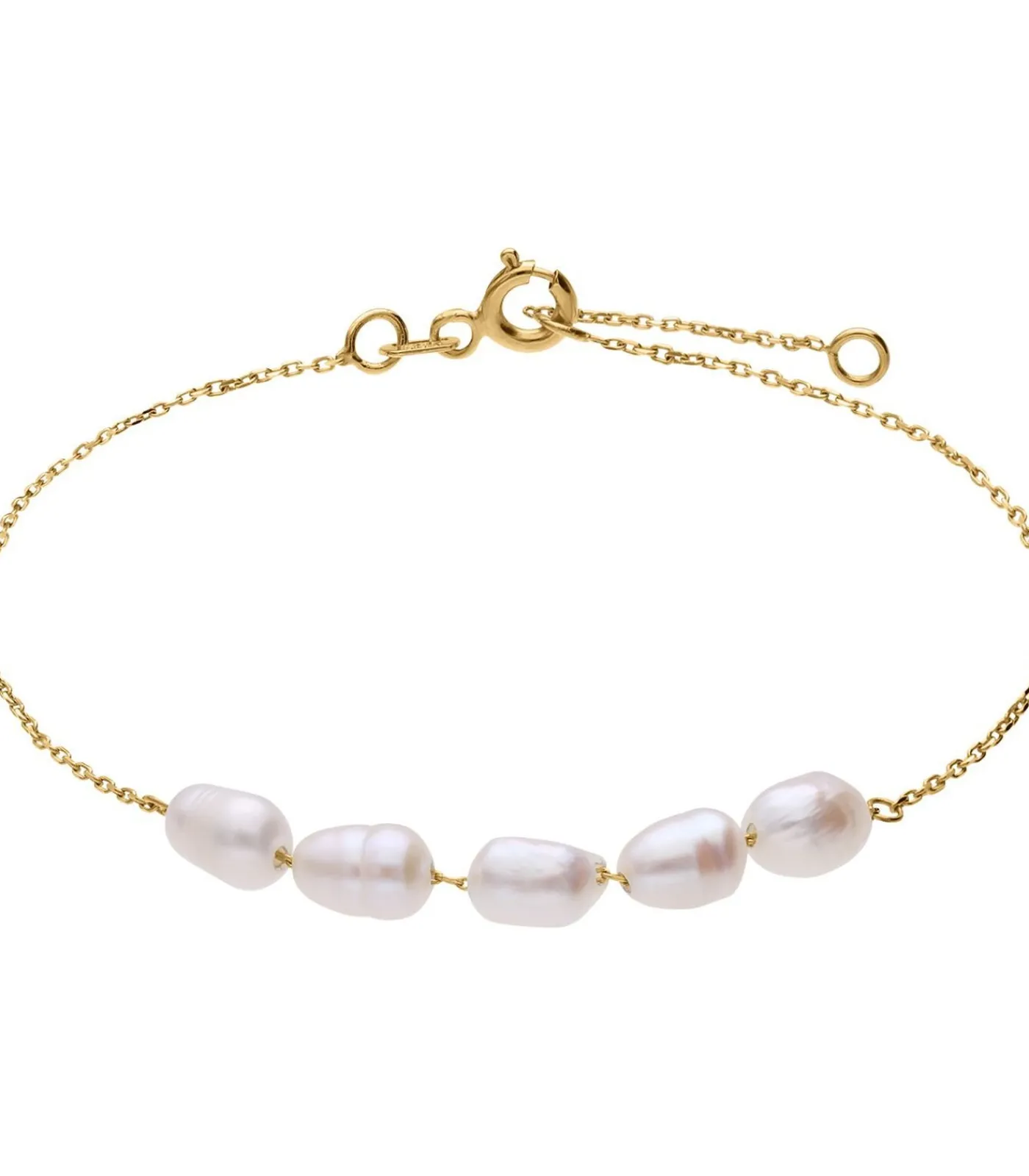 Lucardi Armband 14 Karaat Goud 19 cm - Geelgoud gold Discount