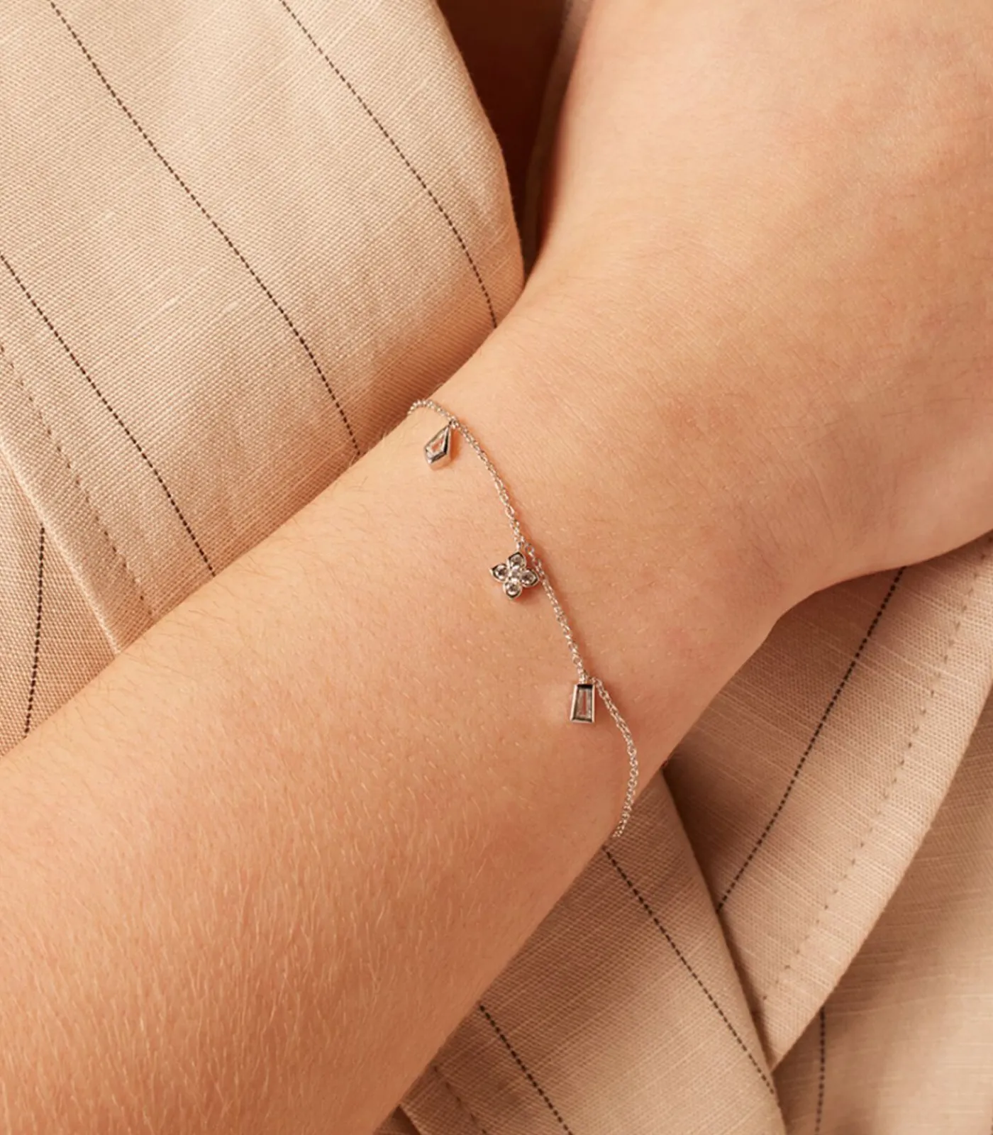 Lucardi Armband 925 Zilver silver Best