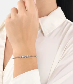 Amor Armband für Damen, 925 Sterling Silber, Zirkonia synth. silver Best