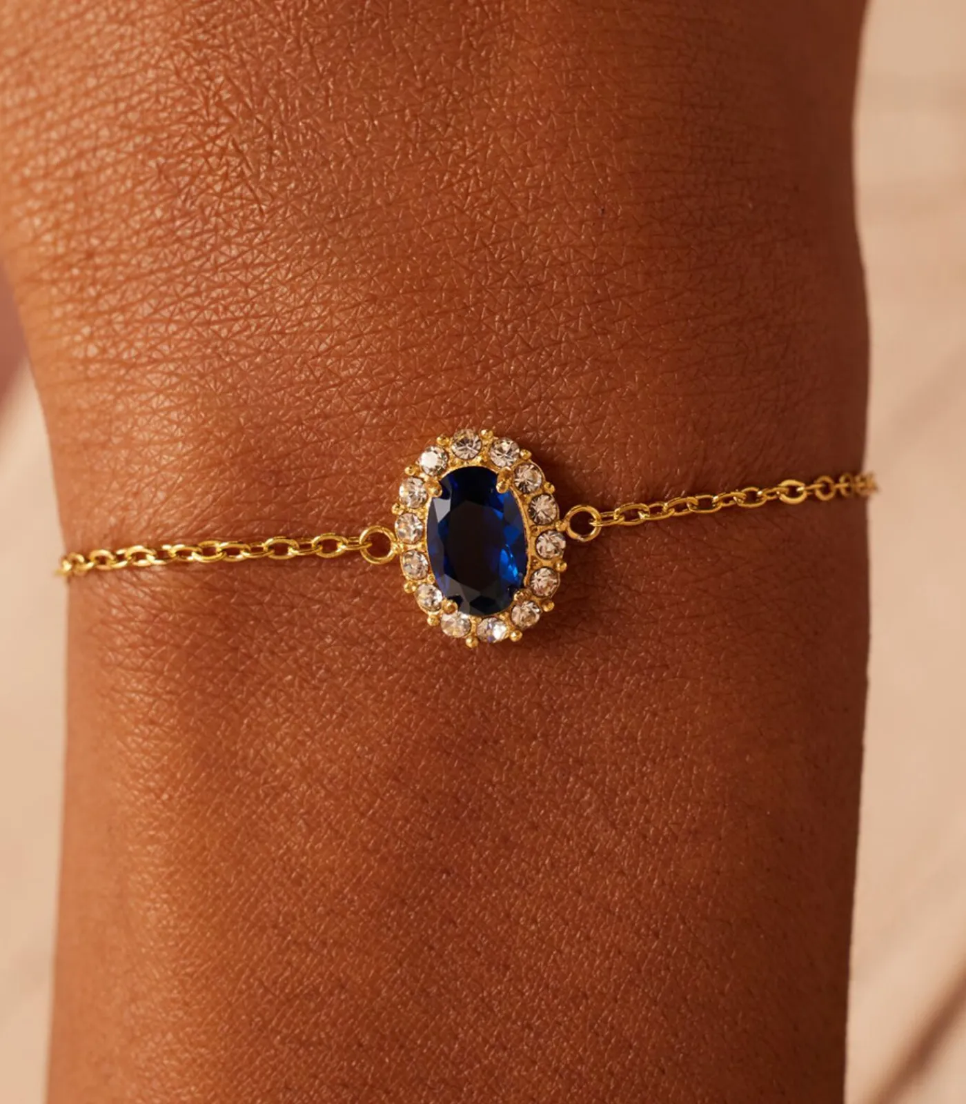 Lucardi Armband Staal blue