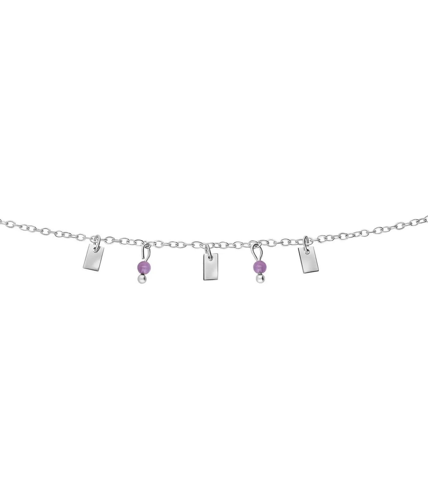 Lucardi Armband Staal 20 cm multicolor