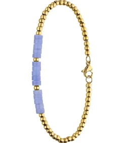 Lucardi Armband Staal 20 cm blue/gold Online