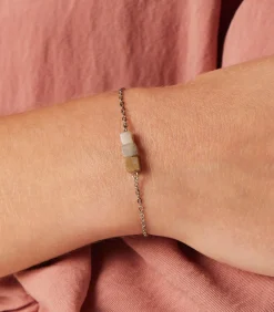Lucardi Armband Staal 20 cm silver Discount