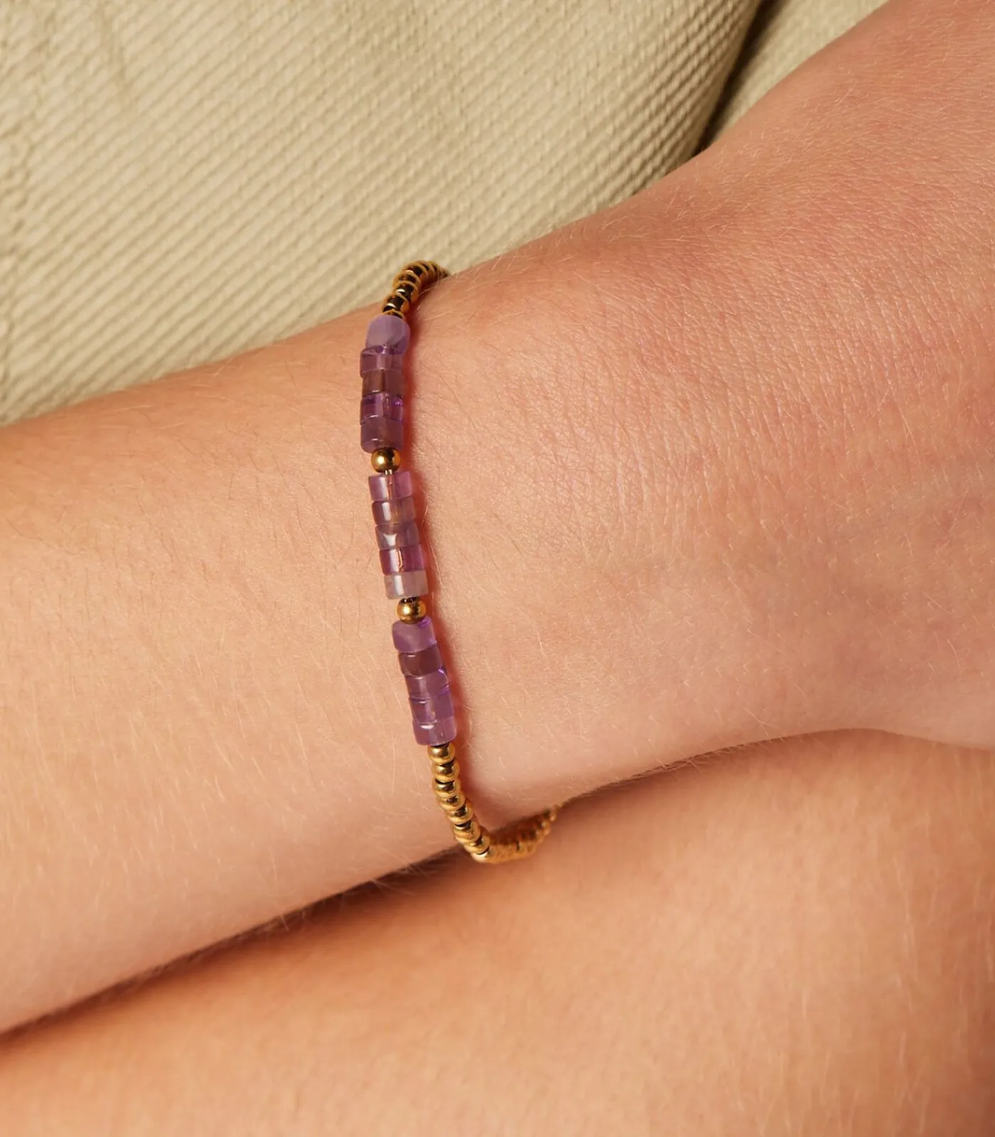 Lucardi Armband Staal 20 cm multicolor Sale