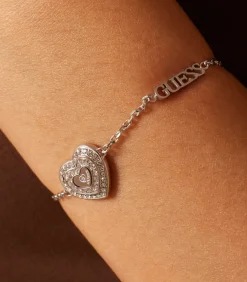 GUESS Armband Staal 19 cm - Goudkleurig silver Discount