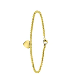 Lucardi Armband Staal 18.5cm gold New