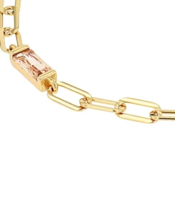 NOELANI Armband voor dames, 925 Sterling zilver, zirkonia synth. gold Hot