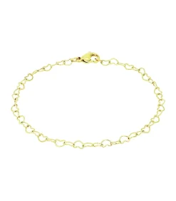 Amor Armband voor dames, roestvrij staal | hart gold New