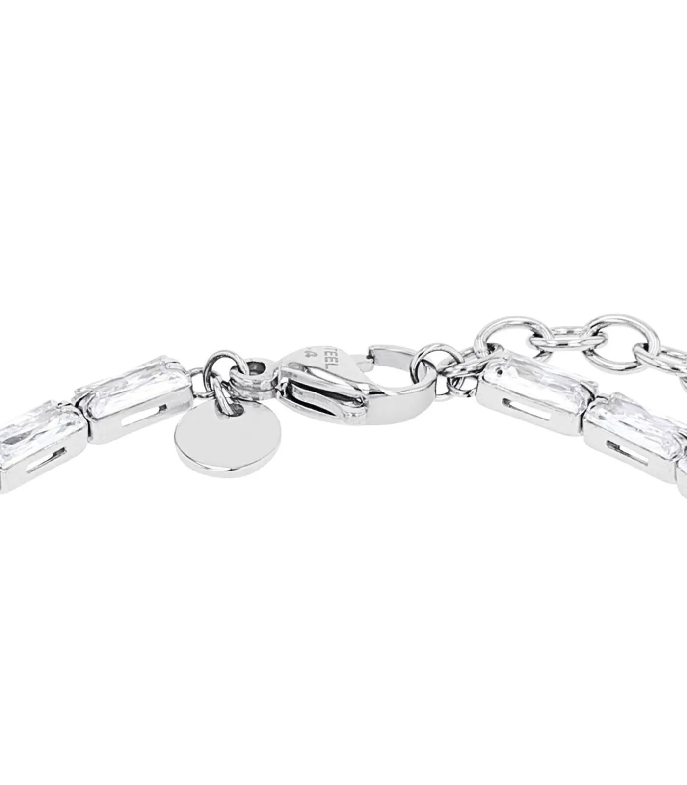 NOELANI Armband voor dames, roestvrij staal, zirkonia synth. silver Discount