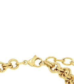 JOOP! Armband voor dames, roestvrij staal, zirkonia synth. gold Outlet