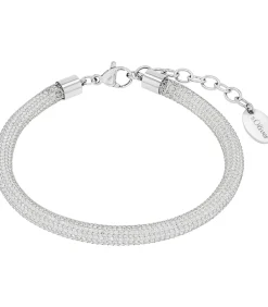 s.Oliver Armband voor dames, roestvrij staal, zirkonia synth. silver New