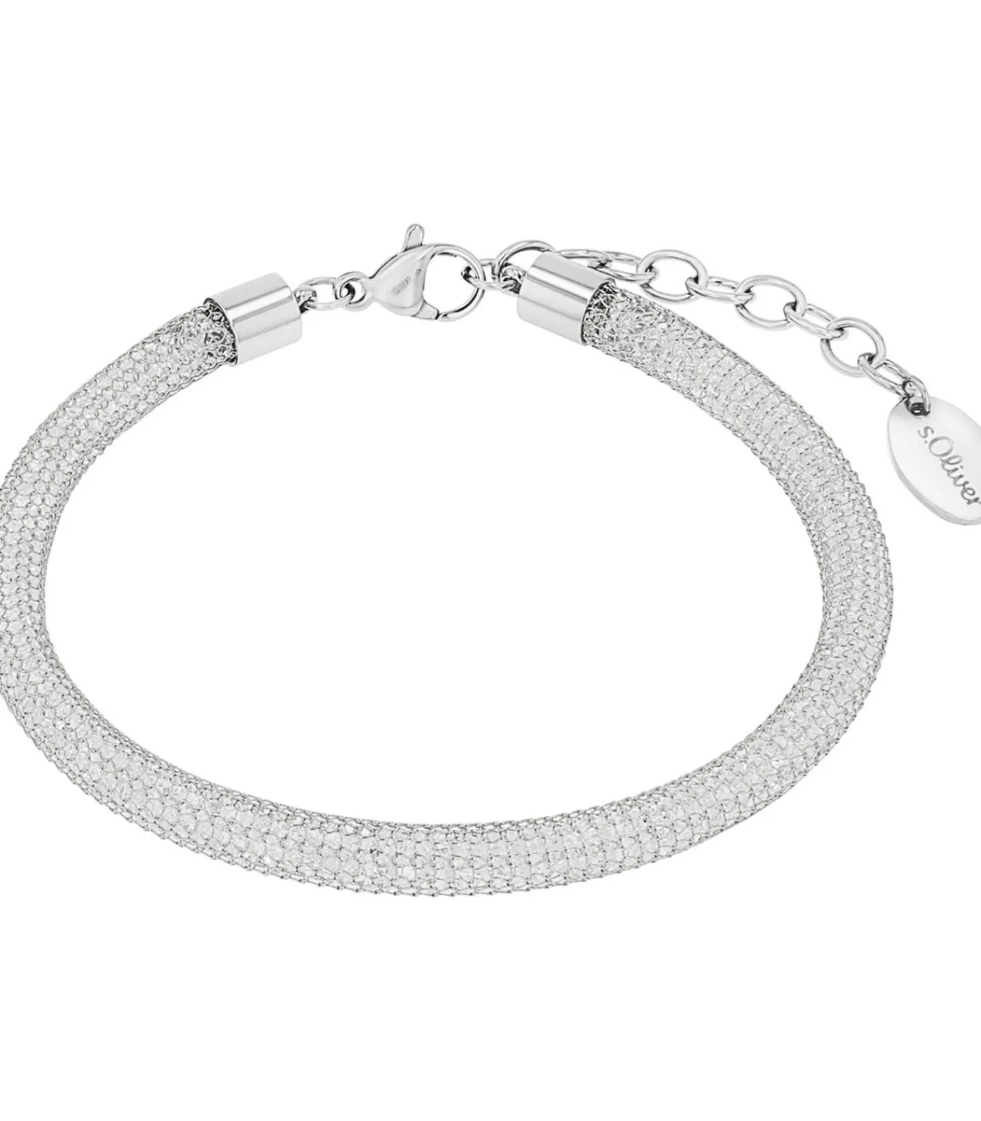 s.Oliver Armband voor dames, roestvrij staal, zirkonia synth. silver New