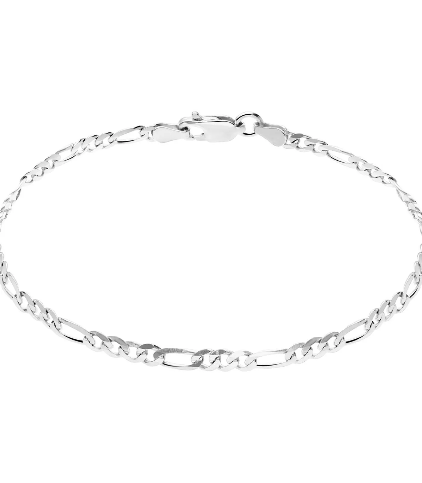 Lucardi Armband Zilver 19 cm - Goudkleurig silver Sale