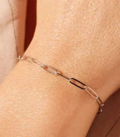 Lucardi Armband Zilver 19 cm - Goudkleurig silver Sale