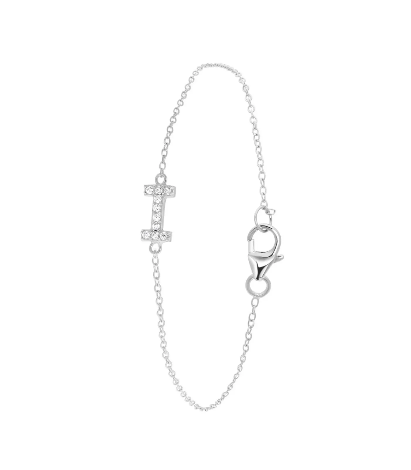 Lucardi Armband Zilver 18 cm - Zilverkleurig silver