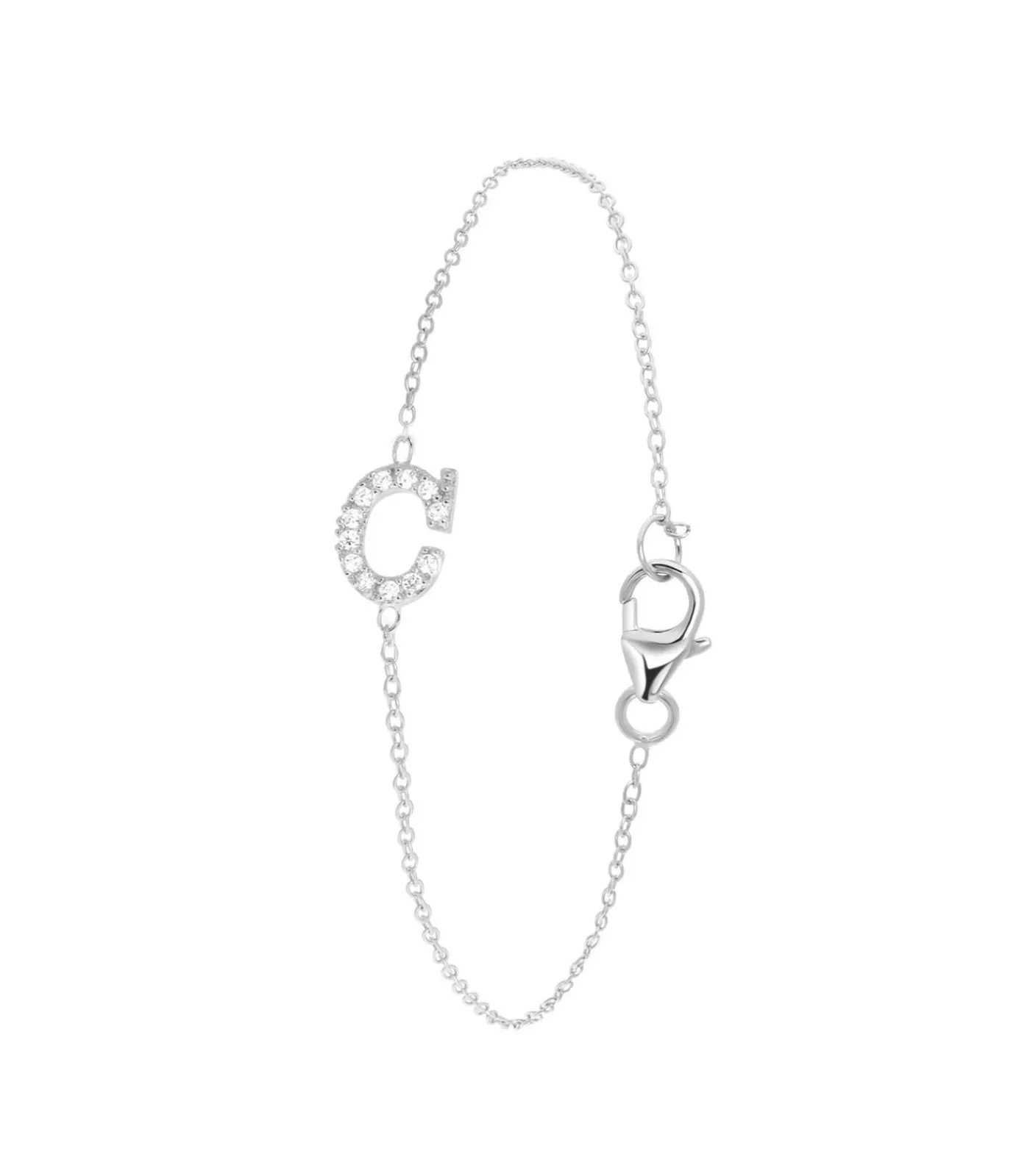 Lucardi Armband Zilver 18 cm - Zilverkleurig silver