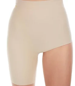 SELMARK Asymmetrische omkeerbare hoog uitgesneden panty Curves beige Discount