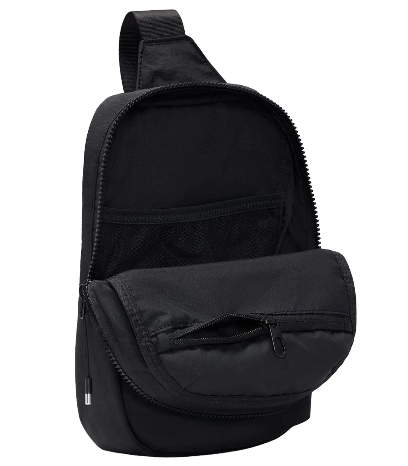 Nike AURA - Crossbody Zak - Zwart black New