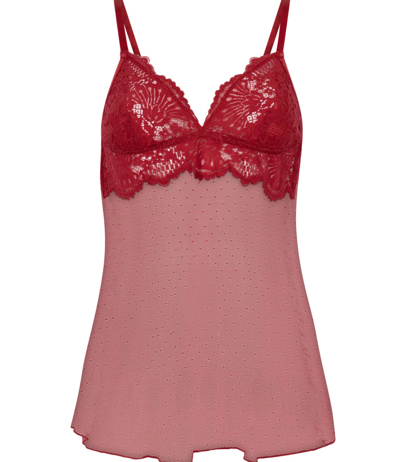 Hunkemöller Babydoll Whitney red New