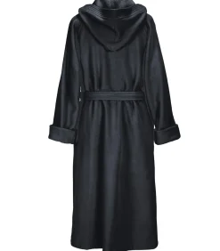 Mood!t Badjas Reese, Zwart - M - Unisex - Katoen/Polyester black Sale