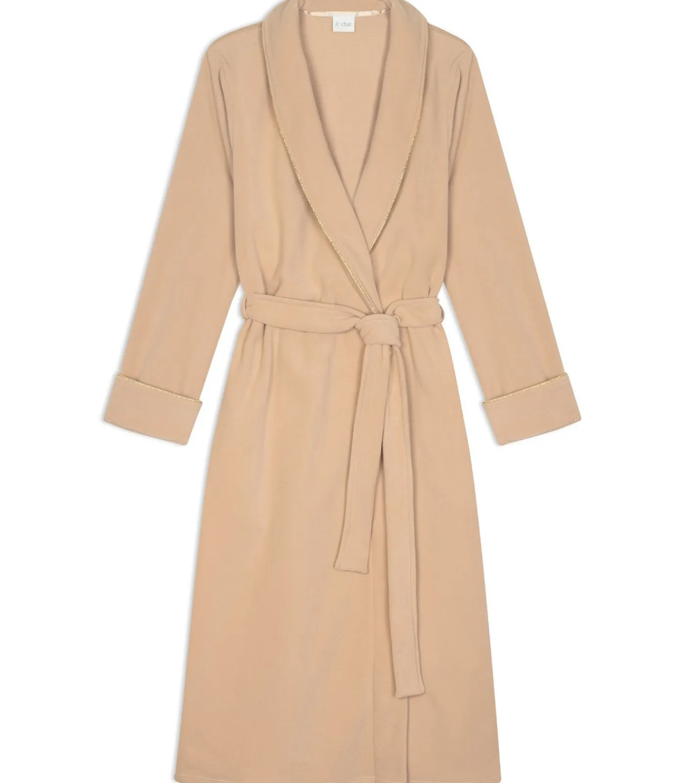 LE CHAT Badjas van micropolar LINETTE 160 brown Sale