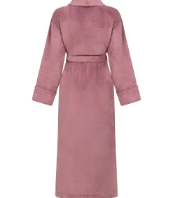 Hunkemöller Badjas van zachte fleece purple Best