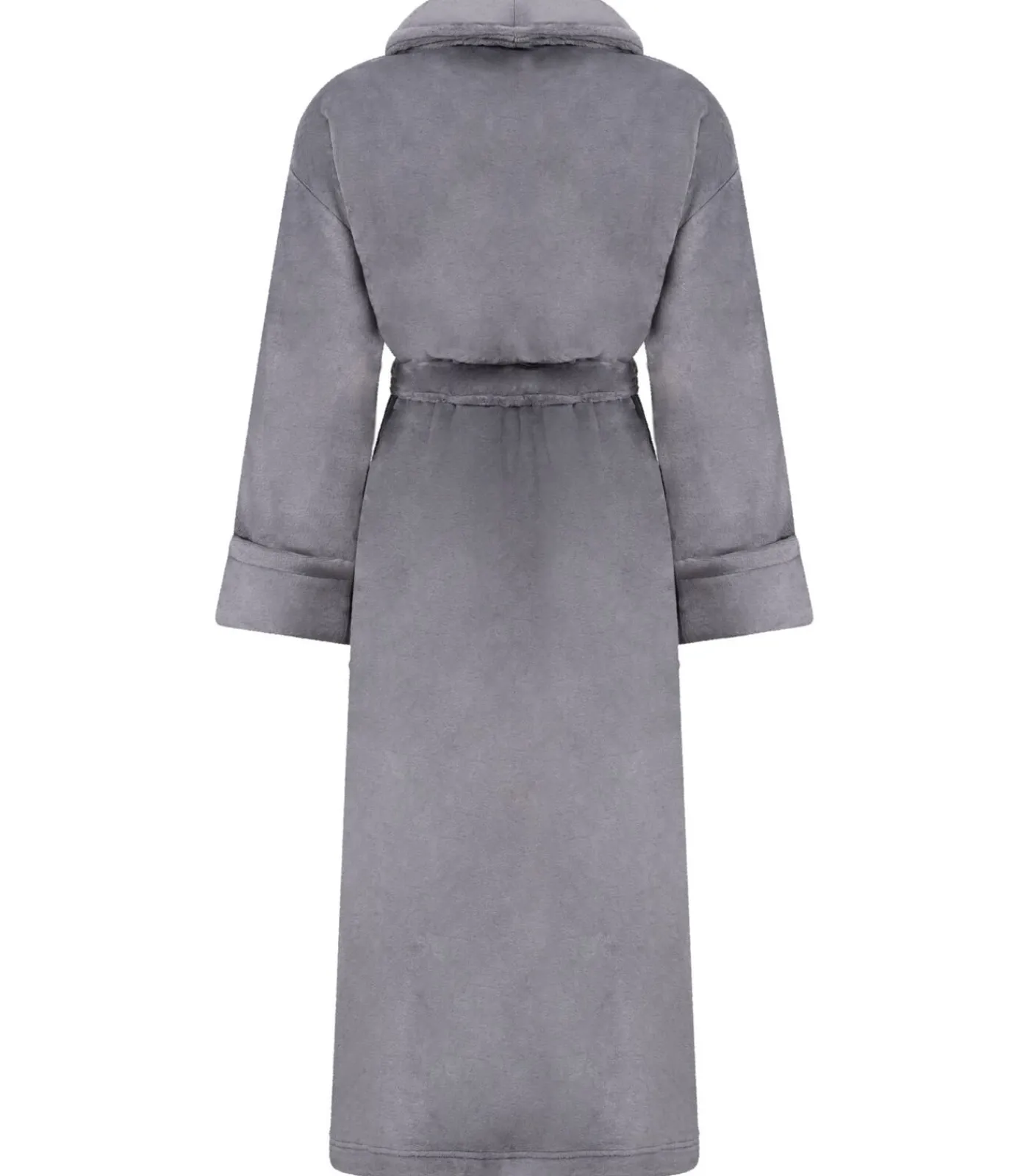 Hunkemöller Badjas van zachte fleece gray Online