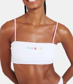 Banana Moon Bandeau bikinitop wit NOLO BEACHTERRY white Discount